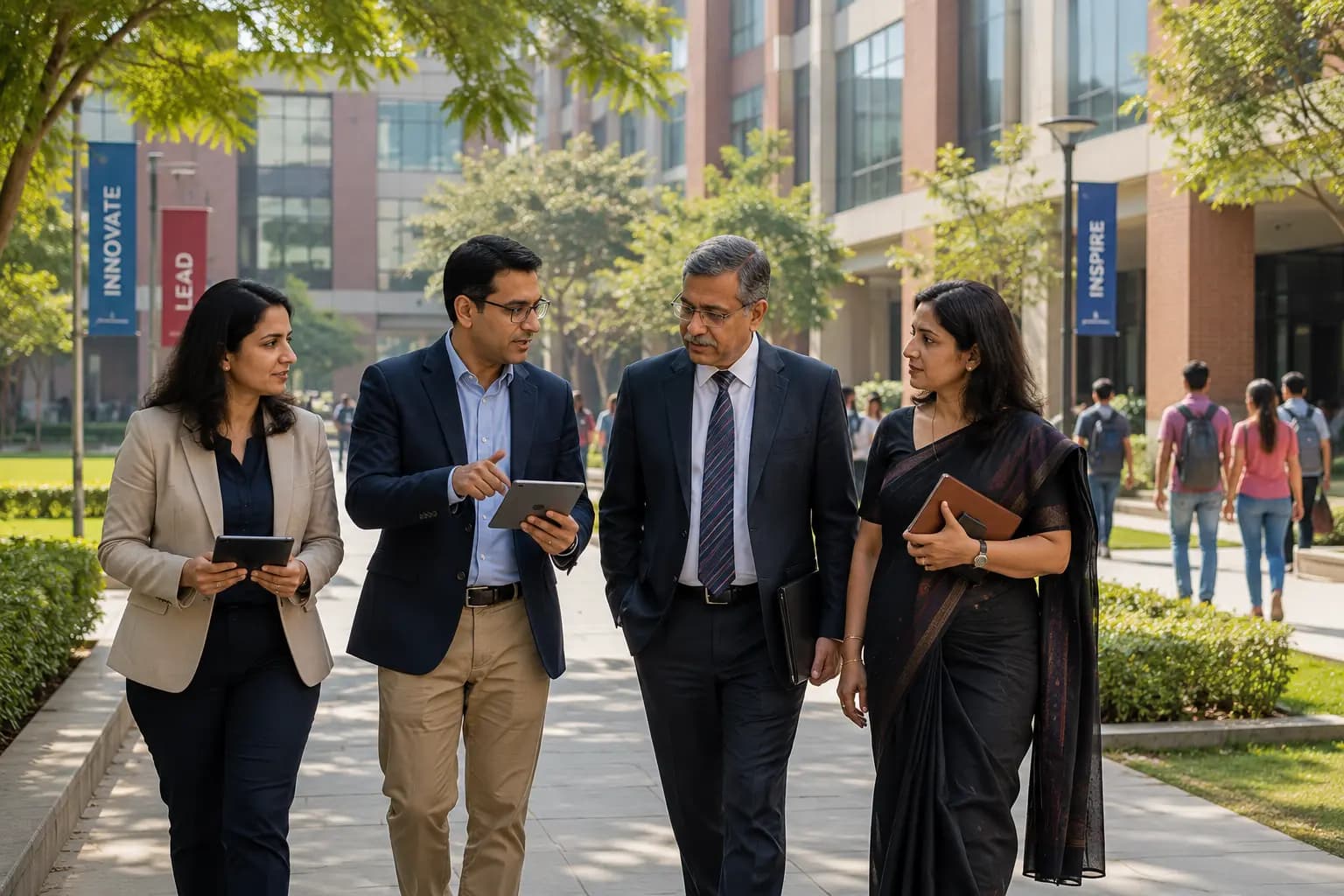 Education partnership and admissions planning